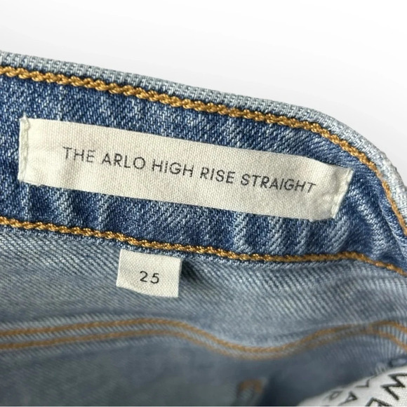 Denim Forum The Arlo High Rise Straight  25 - Picture 13 of 13